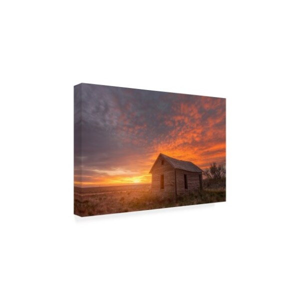 Darren White Photography 'Sunset On The Prairie' Canvas Art,12x19